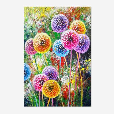 China Full Drill Diamond Painting 5D Abstract Picture Dandelion Flower Embroidery Home Decor OEM/ODM Decor Wholesale DIY for sale