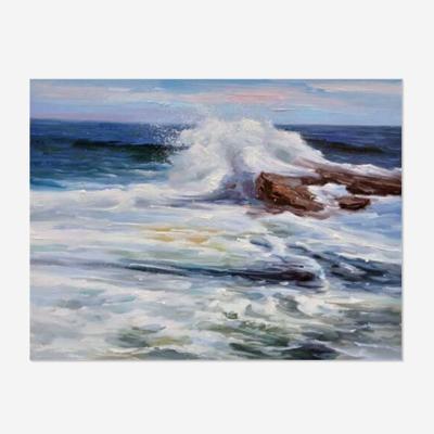 China Sea Wave Seascape 5D Diamond Painting Kids Gift Full Drill Fashion Canvas Diamond Painting DIY Embroidery Kit Environmentally Friendly for sale