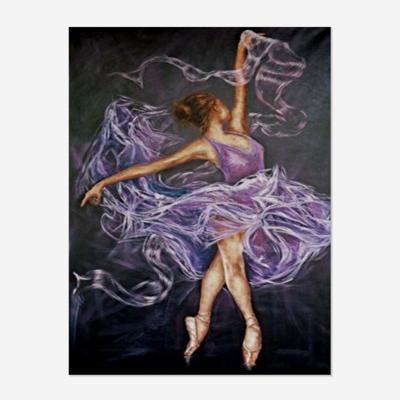 China DIY Environmental Friendly Gifts Picture Wall Mounted Abstract Dancer Beauty Ballet 5D Full Drill Square/Around Diamond Painting Home Decor Wholesale for sale