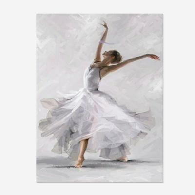 China Wholesale Environmental Friendly Wholesale 5D Drill Diamond Painting Ballet Dancer Beauty DIY Diamond Embroidery Mosaic Gift Cross Stitch Kits for sale