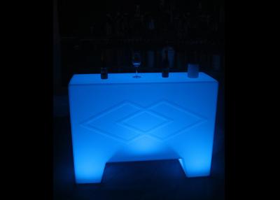 China Durable Plastic LED Illuminated Bar Furniture Rechargeable 6600mA Battery for sale