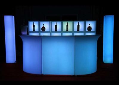 China Rechargeable LED Bar Furniture  AC100 - 240V Input Power Outdoor Decoration for sale