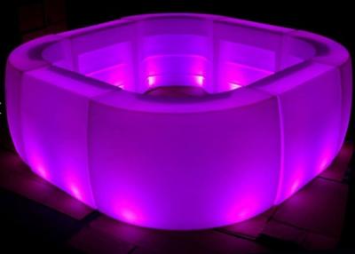 China Cool Illuminated Led Party Furniture , Lighted Bar Furniture Stable Lighting Source for sale