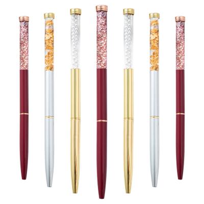 China Wholesale creative Qian leopard metal ballpoint pen business hotel gift signature pen customization of office school ballpoint pens 2021 for sale