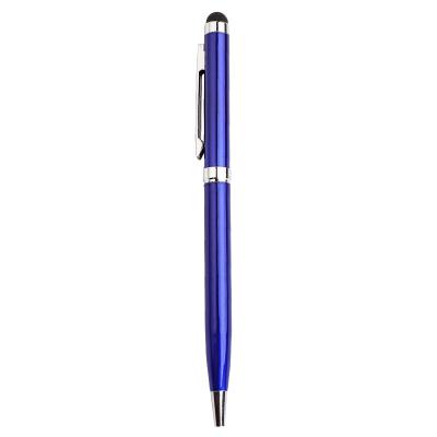 China office & Pen Colored Thin Body Metal Touch Capacitive Ball Pen Touch Screen Stylus Metal Tip Pen Custom Logo High Sensitive School for sale