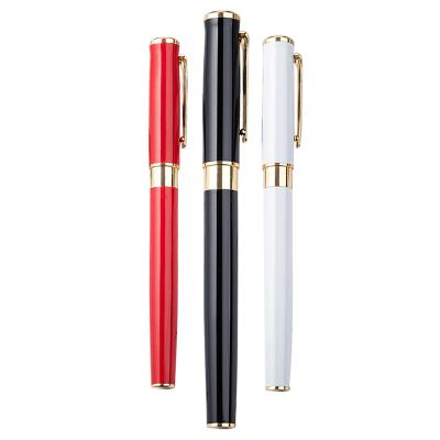 China Promotion\Business\Hot-selling Luxury Promotional Materials School Office\Office Customized Scroll Metal Pen With High Quality And Custom LOGO for sale