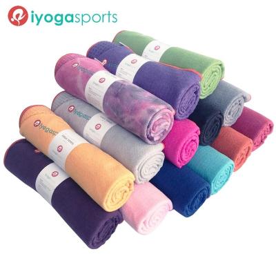 China Yoga Pilate Yoga Premium Hot Skid Less Yoga Towel Yogitoes Yoga Towel Hotspot Customized Printing Towel Silicone Grip Towel for sale