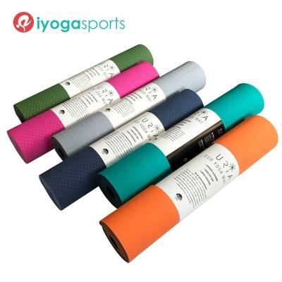 China Soft and comfortable yoga band mat for yoga paddles fitness gym band yoga mat for sale