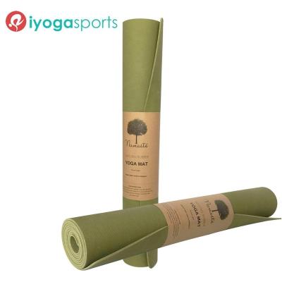 China 100% Natural Rubber 3mm Thick 100% Natural Rubber Yoga Mat Non Slip Grip Jade Yoga Mat Super Style for sale