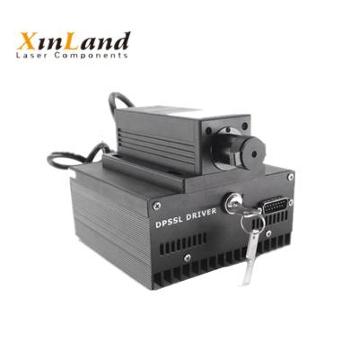 China Blue Laser Dot Module 405nm 3w TTL 10-20KHz Industrial Fat Beam Laser Diode Laser Dot Module 220V DPSS Long Time Operation for sale