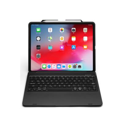 China High Quality Portable Wireless 7 Colors Backlight Wireless Keyboard Case Cover For iPad Pro 12.9 for sale