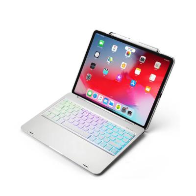 China Factory Wholesale Laptop Wireless Style Flip Mobile ABS Keyboard Case For iPad Pro 12.9