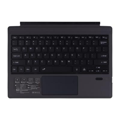 China Factory Wholesale Smart Magnetic Wireless 7 Colors Backlight Wireless BT Keyboard Cover For Surface Pro 3 4 5 6 7 With Touchpad Mouse for sale