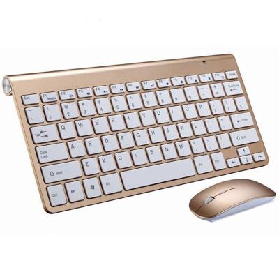 China For Ministry of Interior Shenzhen Factory Small Size 2.4GHz Wireless Keyboard Mouse for iMac for sale