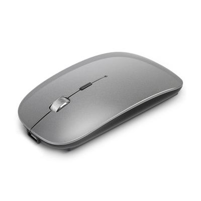 China Mini Fashion Design Slim Rechargeable BT Computer Wireless Silent Optical Wireless Mouse For Macbook for sale