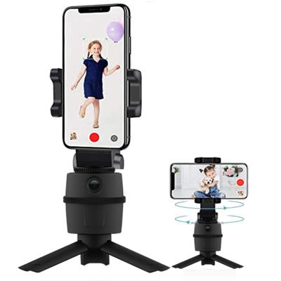 China Factory Wholesale Adjustable Selfie Portable Rotary Stick Smart Camera Automatic Face Tracking Phone Holder for sale