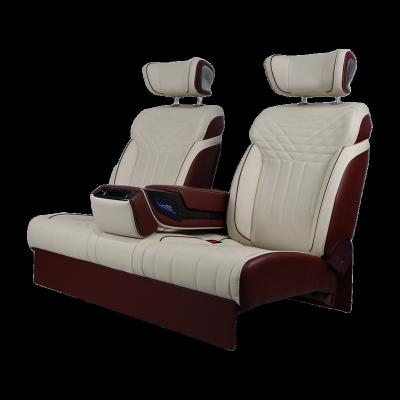 China Business/Luxury Luxury Interior Decoration With Light Car Sliding Rear Seats For Mini Van MPV Motorhome for sale