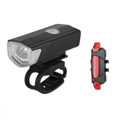 China ABS High Capacity Batteries Bike Accessories Front Light Tail Light Set for sale