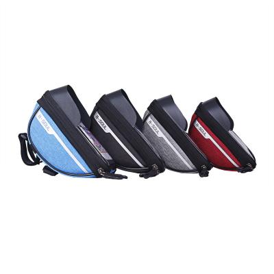 China Light Charter Front Travel Bike Bag With 4 Colors Barrier Design Light Barrier Design Bicycle Mobile Phone for sale