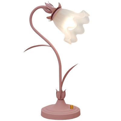 China American Modern French Atmosphere Lamp Bedside Master Bedroom Table Lamp American Vintage Wedding Room Decoration Flower Table Lamp for sale