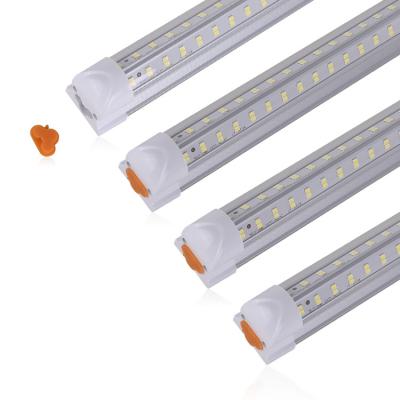 China Warehouse T8 LED Tube For Home Or Industry Hot Sale And Factory Price 50W Cover Bright Body Lamp Light Item Lighting Industrial Flame for sale