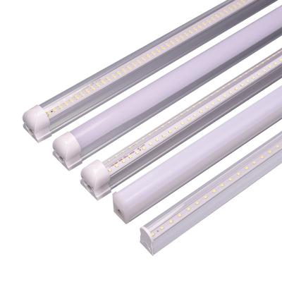 China The office project is dedicated to supply 1.2m T8 integrated lamp v-type tube, 36W LED lamp aluminum plastic fluorescent tube for sale