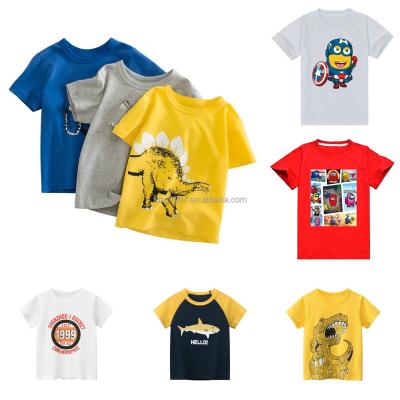 China QUICK DRY hot style cheap clothing wholesale short sleeve many more colors children's wear for sale