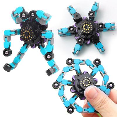 China Plastic Chain Toys Kids Antistress Spinner Spinner Adults Exhale Relaxation Hand Spinner Toys Children Decompression Chain Gifts for sale