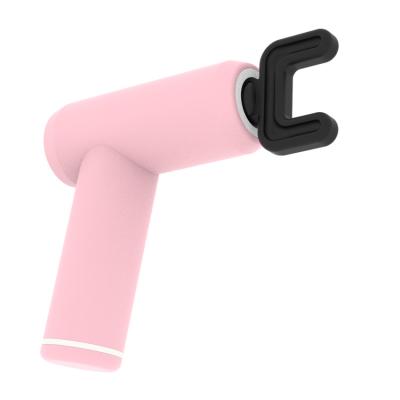 China Body 2022 New Mini Percussion Massage Gun Hand Held For After Sports Body Massager USB Charging for sale