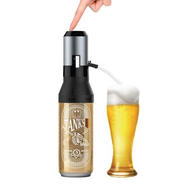 China Beer Server Ultrasonic Beer Foam Maker Product Ideas Beer Promotional Gift Suitable For Any Size Canned Beer for sale