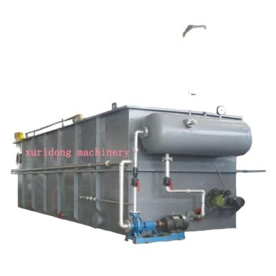 China Wastewater Treatment 30-200m3/h Stainless Steel 304 Stainless Steel Sewage Treatment Equipment Dissolved Air Flotation For Sewage Treatment Plant for sale