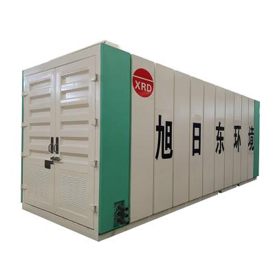 China Domestic waste water treatment package mbbr biomedia for rural sewage treatment plant for sale