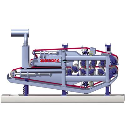 China Pulp Mill Paper Pulp Sludge Belt Cloth Filter Press Paper Dewatering Machine for sale