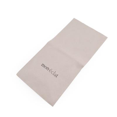 China Envelope Shaped Good Hand Feeling Jewelry Wrap Bag With Logo Custom Microfiber Envelope Jewelry Packaging Pouch for sale