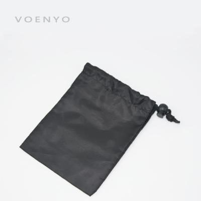 China Wholesale Double Drawstring Polyester Bag Shoes Packaging Bag With Drawstring Pull Pouch Bags Custom Company Name Full for sale