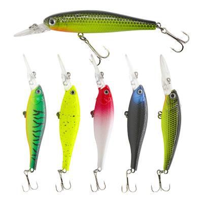 China ProductLure Ring Bead Long Shot Integrated Submersible Mini Minnow Hard Bait Plastic Hot Bait BL-6028 for sale