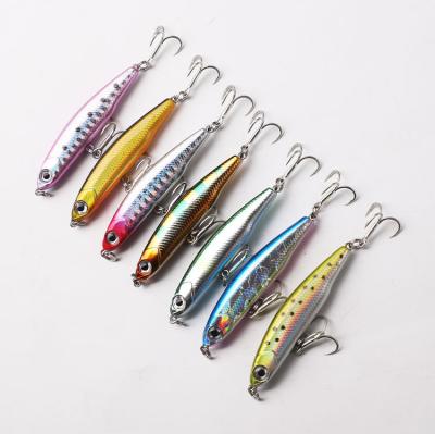 China New Product 3.5g/5.5g/8.5g/13g Quake Pencil Fishing Lures Walking Downhill Factory Small Bait Pencil Lure EhiteBait BL-6027 for sale