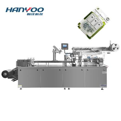 China High Efficiency HANYOO DPP-270/360 Toothbrush Button USB Flash Drive Blister Packing Machine Syringe Needle Needle Tubing Paper Plastic Packing Machine for sale