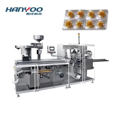 China HANYOO High Speed ​​Rotary Blister Packing Machine DOC Series Chewing Gum Pastels Chocolate Beans Blister Pakeage Machine for sale