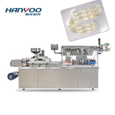 China HANYOO High Efficiency Bee Honey Butter DPP-170F Transparent Dressing Machine for Tablet Pill Capsule Transparent Dressing for sale