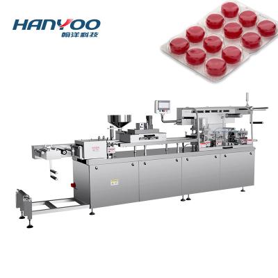 China HANYOO DPP-360E High Speed ​​Plastic Liquid Chocolate Cream Blister Blister Packaging Machine For Tablet Pill Capsule for sale