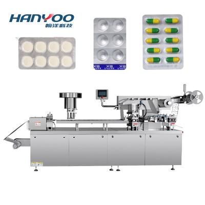 China HANYOO DPP-270A high efficiency milk candy blister packer packing machine for Tablet Pill capsule PVC blister packer for sale