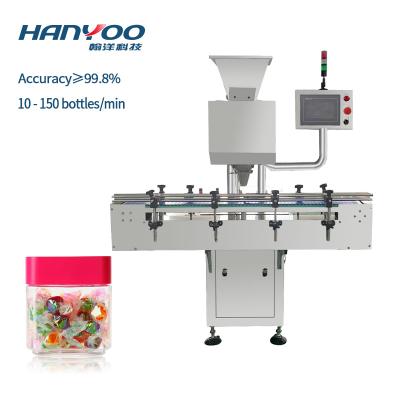 China Tablet Capsule Pill Soft Capsule HANYOO Vitamin Tablet Counting Bottling Machine Candy Pearl Chewing Gum and DSL-12 Counting Machine for sale