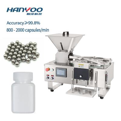 China Tablet Capsule Pill Soft Capsule HANYOO SL-2B Factory Direct Semi Automatic Chocolate Bean Capsule Counting Machine Milk Tablets Counting Machine Candy Co for sale