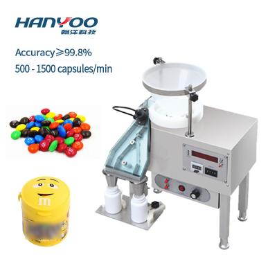 China Soft Tablet Capsule Pill HANYOO SL-2A Factory Direct Semi Automatic Chocolate Bean Capsule Counting Machine Rainbow Candy Milk Tablets Counting Machine for sale