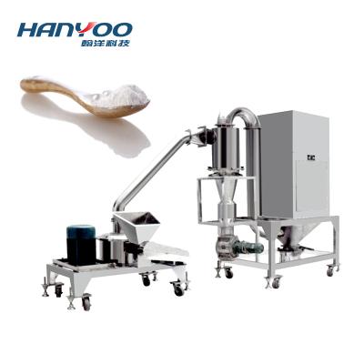 China Medicine Processing Micro Sea Salt Food HANYOO Grinder Drug Grain Eggshell Powder Born Pulverizer Crushing Grinding Machine for sale