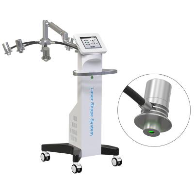 China Weight Loss Fats Beauty Machine Lipolysis Green Light Non-invasive Lipo 6D Cold Laser 532nm For Fat Loss for sale