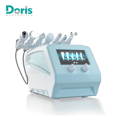 China Exfoliators 9 in 1 Hydraulic Aqua Peel Hydrodermabrasion Wrinkle Removal Hydraulic Dermabrasion Facial Machine Nono Spray RF for sale