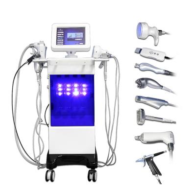 China Exfoliators Oxygen Jet Dermabrasion Skin Water Peel Spray Ultrasonic Facial Care PDT Therapy Beauty Machine for sale