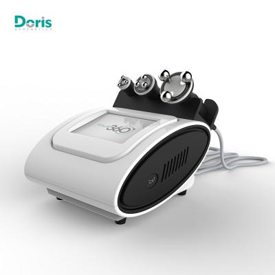 China Portable Face Lift 360 Degrees Rotating RF Body Radio Frequency LED Lght Therapy Contouring Skin Tightening Machine for sale